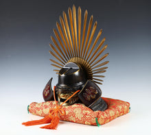 Japanese Old Vintage Samurai Helmet -Hideyoshi's Kabuto- with a mask