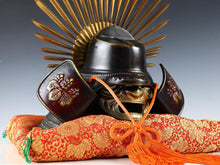 Japanese Old Vintage Samurai Helmet -Hideyoshi's Kabuto- with a mask