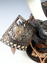 Rare Vintage Japanese Samurai Kabuto Helmet - Genji Style Iron Display Armor