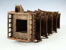 Japanese Vintage Iron Five-Story Pagoda Sculpture - Temple Ornament