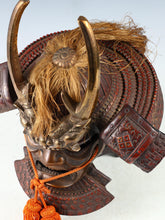 Japanese Samurai Kabuto Helmet - Takeda Shingen Style with Menpo Mask