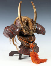 Japanese Samurai Kabuto Helmet - Takeda Shingen Style with Menpo Mask