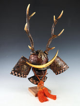 Japanese Samurai Kabuto Helmet - Yamanaka Shikanosuke Style with Menpo Mask
