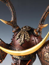 Japanese Samurai Kabuto Helmet - Yamanaka Shikanosuke Style with Menpo Mask