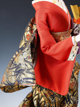 Vintage Japanese Geisha Doll with Folding Fan - Large Display Figure - Heisei Era