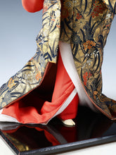 Vintage Japanese Geisha Doll with Folding Fan - Large Display Figure - Heisei Era
