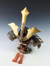 Rare Vintage Japanese Samurai Kabuto Helmet Kusunoki Masashige Style Iron Display Armor 60cm