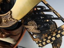 Rare Vintage Japanese Samurai Kabuto Helmet Kusunoki Masashige Style Iron Display Armor 60cm