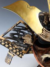 Rare Vintage Japanese Samurai Kabuto Helmet Kusunoki Masashige Style Iron Display Armor 60cm