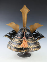 Rare Vintage Japanese Samurai Kabuto Helmet Kusunoki Masashige Style Iron Display Armor 60cm
