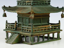 Japanese Vintage Iron Five-Story Pagoda Figure  Takaoka Metalwork, Showa Era