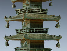 Japanese Vintage Iron Five-Story Pagoda Figure  Takaoka Metalwork, Showa Era
