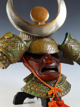 Rare Japanese Samurai Kabuto Helmet with Mask Takeda Shingen Style