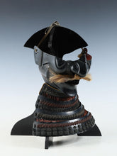 Old Vintage Japanese Samurai Menpo Mask - Wearable Marutake Product