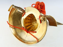 Vintage Massive Japanese Samurai Helmet  Great Dragon Kabuto with Cushion