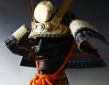 Japanese Vintage Wearable Samurai Kabuto Helmet with Menpo Mask - Marutake