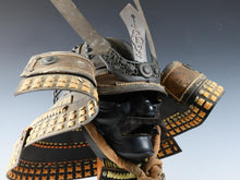 Japanese Vintage Wearable Samurai Kabuto Helmet with Menpo Mask - Marutake