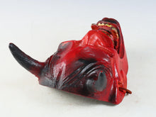Vintage Japanese Paper Clay Hannya Noh Mask Tsushima