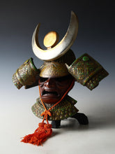 Rare Japanese Samurai Kabuto Helmet with Mask Takeda Shingen Style