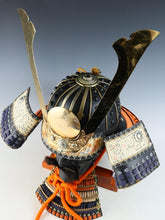 Japanese Vintage Wearable Samurai Kabuto Helmet with Menpo Mask - Marutake