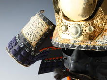 Japanese Vintage Wearable Samurai Kabuto Helmet with Menpo Mask - Marutake