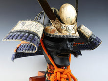 Japanese Vintage Wearable Samurai Kabuto Helmet with Menpo Mask - Marutake
