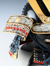Vintage Japanese Samurai Kabuto Helmet Hachiman Hoshi with Menpo Mask Showa Era