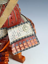 Japanese Samurai Wearable Red Kabuto Helmet with a Mask -Marutake Kohnin Product-