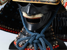 Vintage Japanese Samurai Kabuto Helmet Hachiman Hoshi with Menpo Mask Showa Era