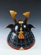 Vintage Japanese Samurai Kabuto Helmet Hachiman Hoshi with Menpo Mask Showa Era