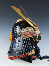 Vintage Japanese Samurai Kabuto Helmet Hachiman Hoshi with Menpo Mask Showa Era