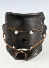Old Japanese Paper Clay Tengu Noh Mask - Late Meiji Vintage Mask
